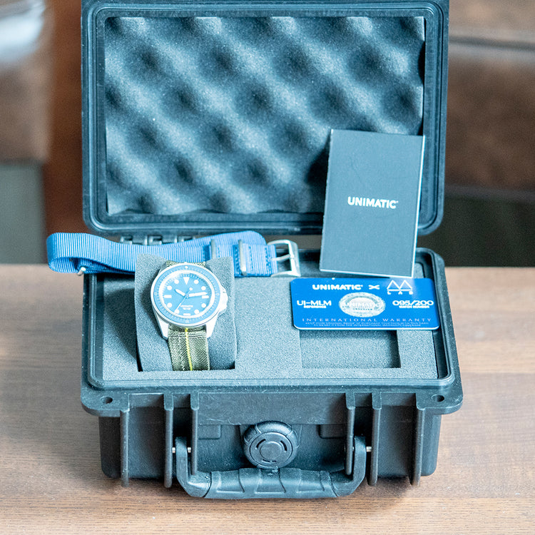 2020 Unimatic U1-MLM Massena Lab Blue Limited