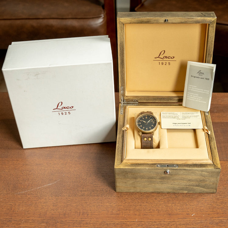 2018 Laco Westerland Bronze 45mm Manually Wound