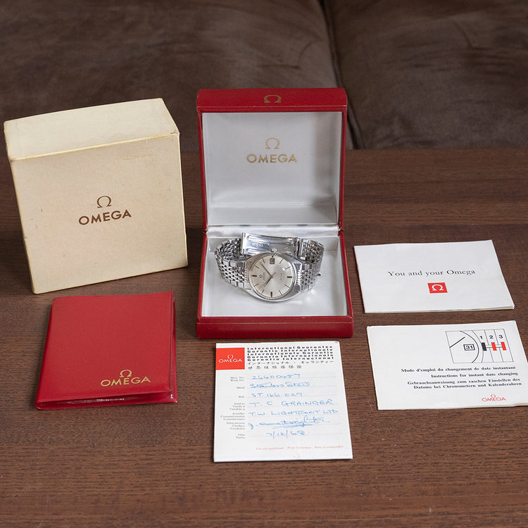 1968 Omega De Ville Automatic 166.029 Box & Papers