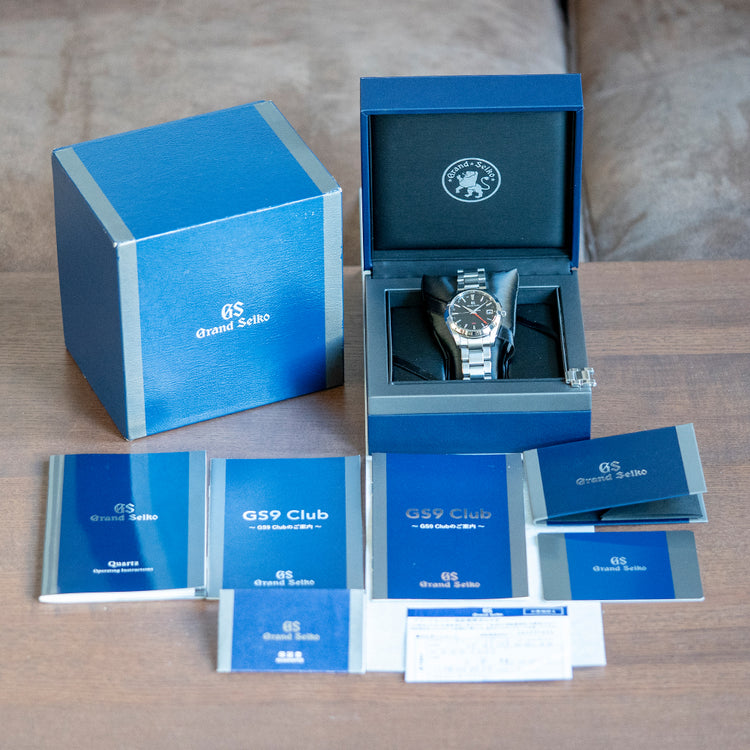 2020 Grand Seiko Heritage 9F Quartz Black SBGN013 40mm