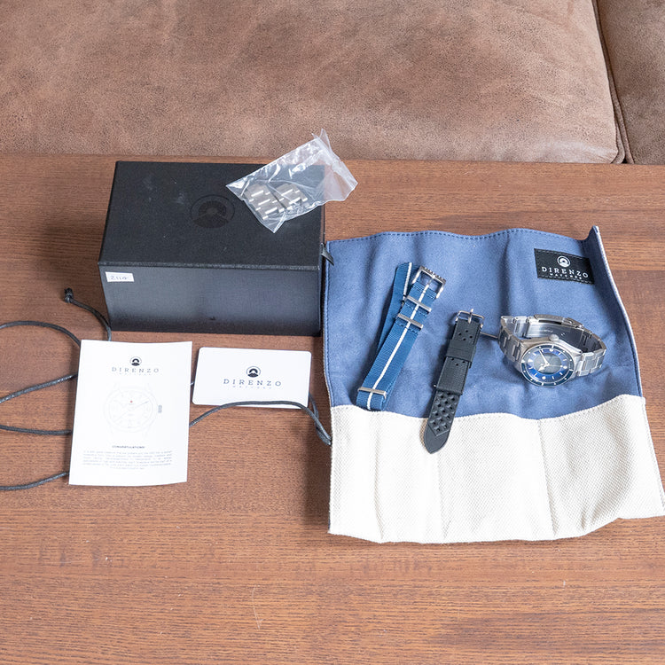 2020 Direnzo DRZ 03 Eclipse Blue No Date Automatic