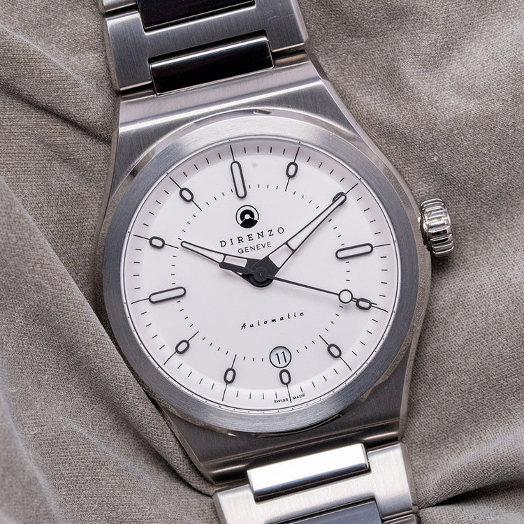 2021 Direnzo DRZ 04 Mondial White Automatic 40mm