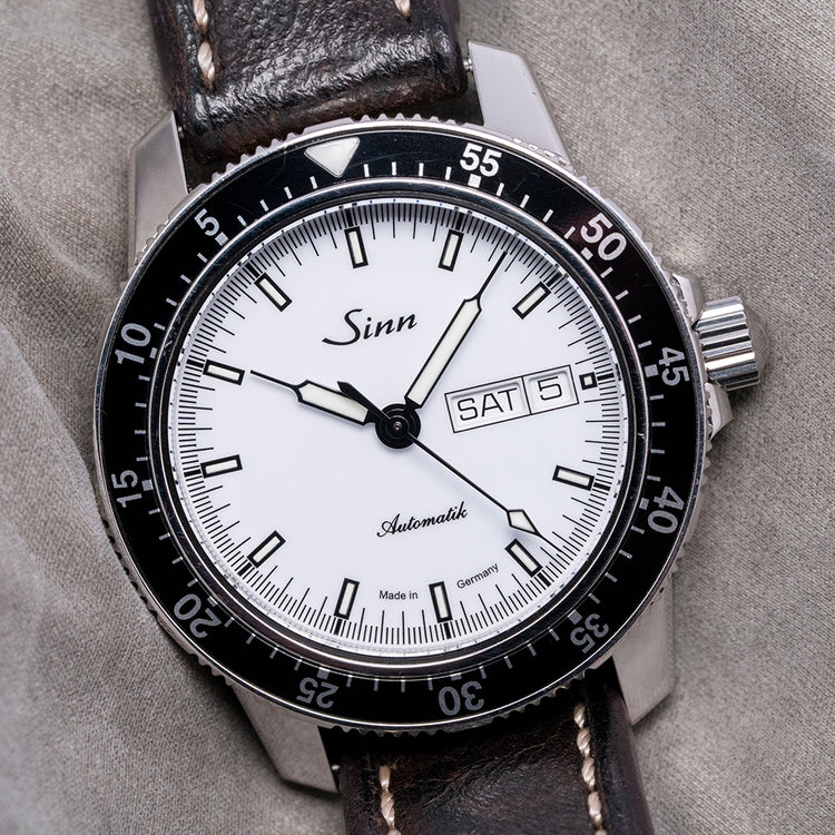 2020 Sinn 104 St Sa I W White Dial 41mm Automatic