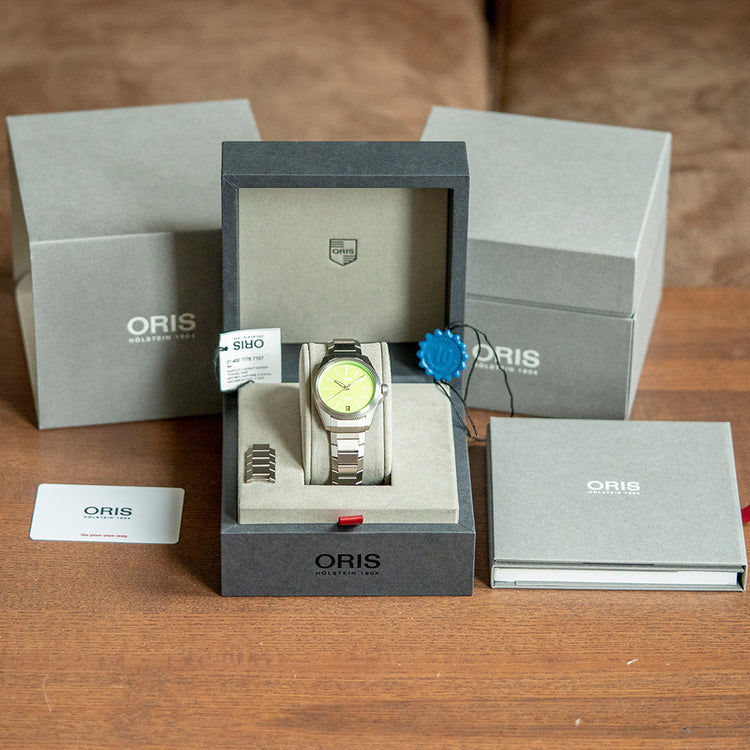 2023 Oris ProPilot X Kermit Edition 39mm Titanium