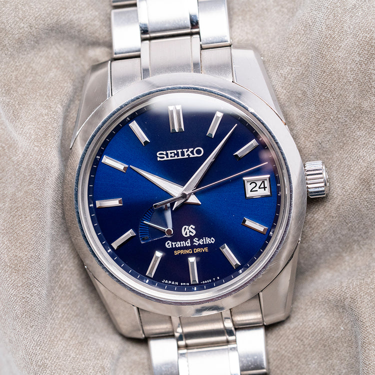 2014 Grand Seiko Spring Drive 'Self Dater' Limited Blue SBGA105