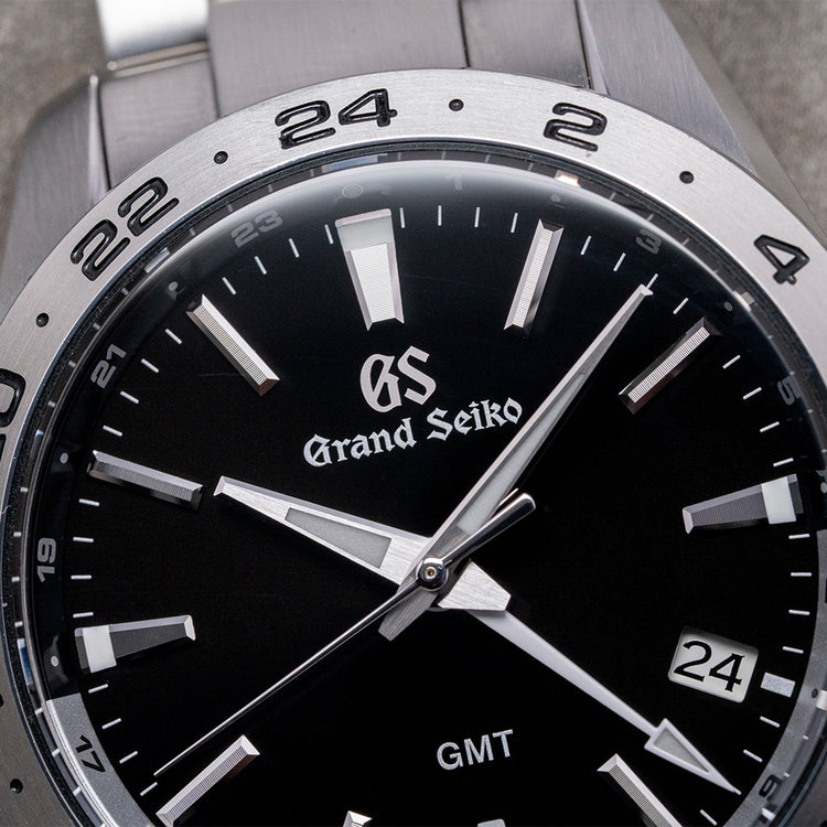 2024 Grand Seiko GMT Quartz 9F Black 39mm SBGN027G