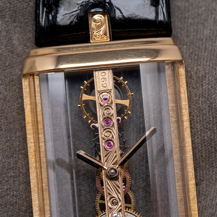 1988 Corum Golden Bridge 18ct Gold Mid-Size 20mm 13.150.56
