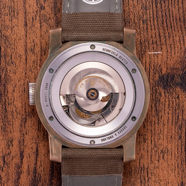 2015 Schofield Beater Bronze Batch 1 Blue Automatic