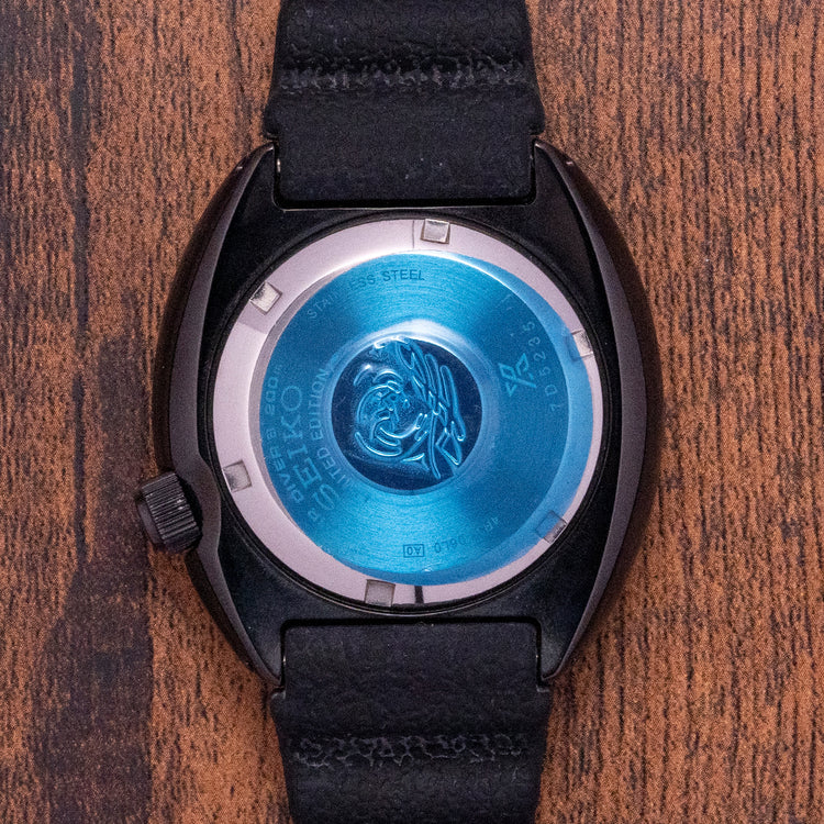 2018 Seiko Prospex “Ninja Turtle” Black Automatic SRPC49K1