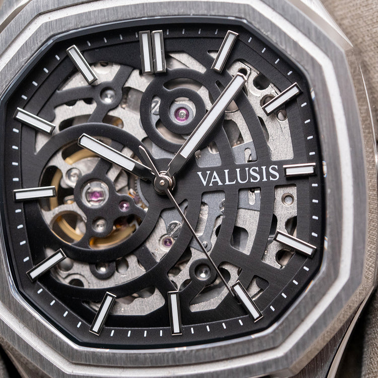 2026 Valusis Volt Skeleton Automatic 40mm on Bracelet