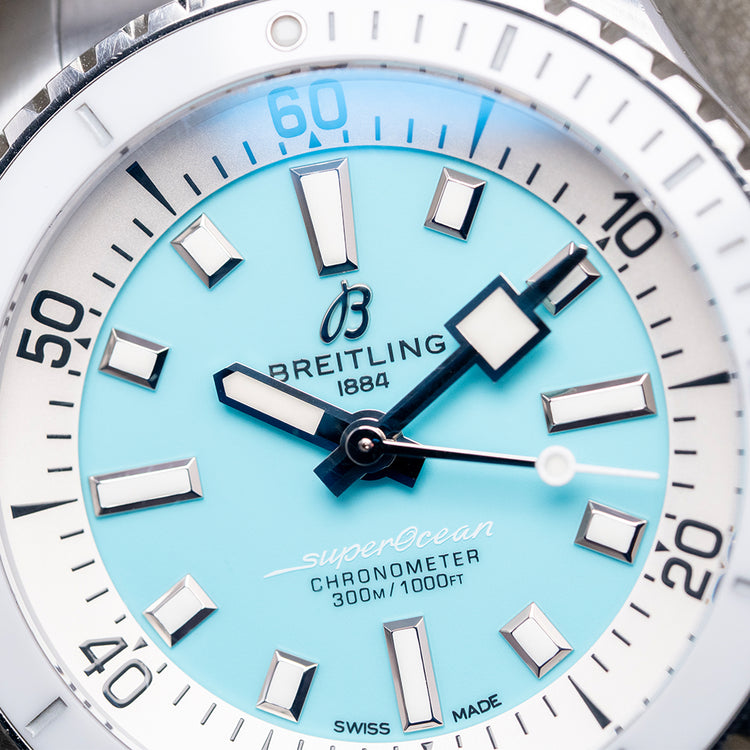 2023 Breitling Superocean Automatic 36mm Turquoise A17377
