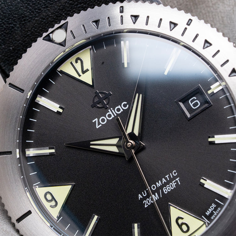 2018 Zodiac Super Sea Wolf 53 Skin Automatic 39.5mm ZO9203