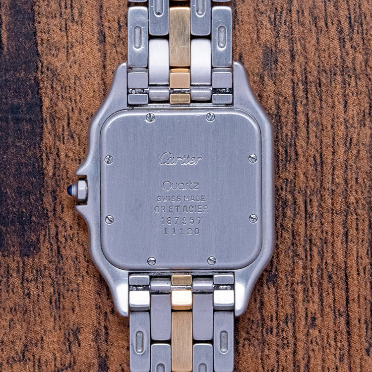 1990s Cartier Panthère Jumbo Steel & Gold 29.5mm 187957