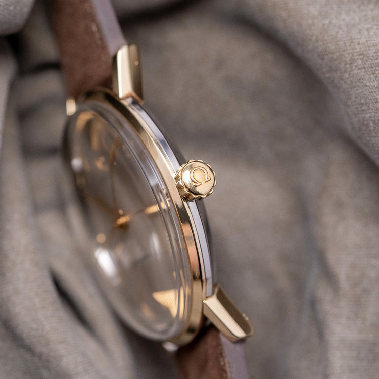 1962 Omega Seamaster Crosshair Gold Plated 34mm 14775