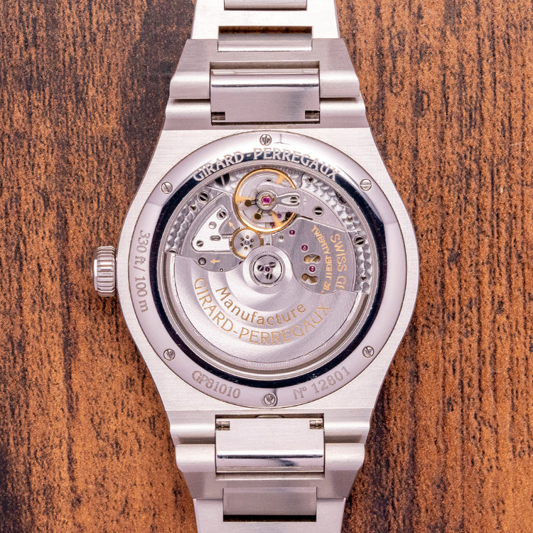 2022 Girard Perregaux Laureato 42 Blue Auto 81010-11-431-11A