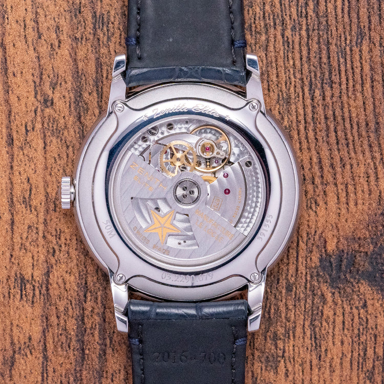 2023 Zenith Elite Classic Blue 39mm 03.2290.679/51.C700