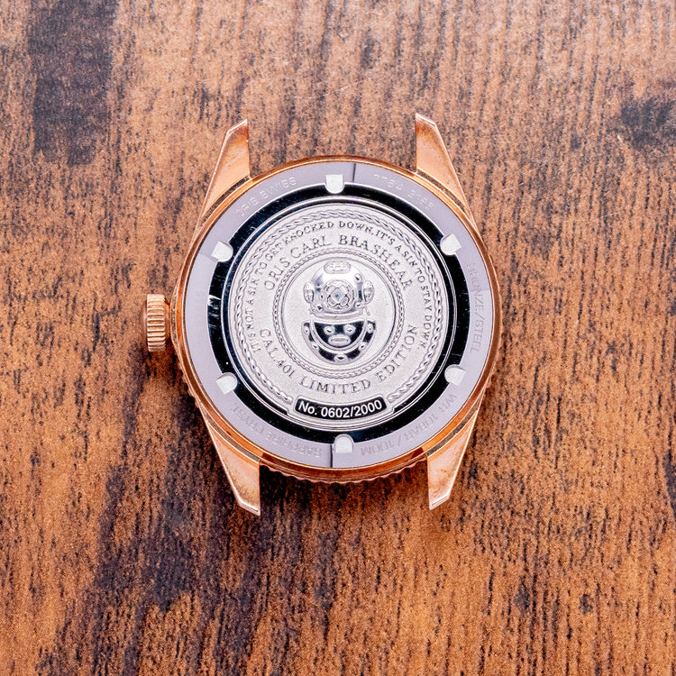 2022 Oris Carl Brashear Cal. 401 40mm Limited Edition Bronze