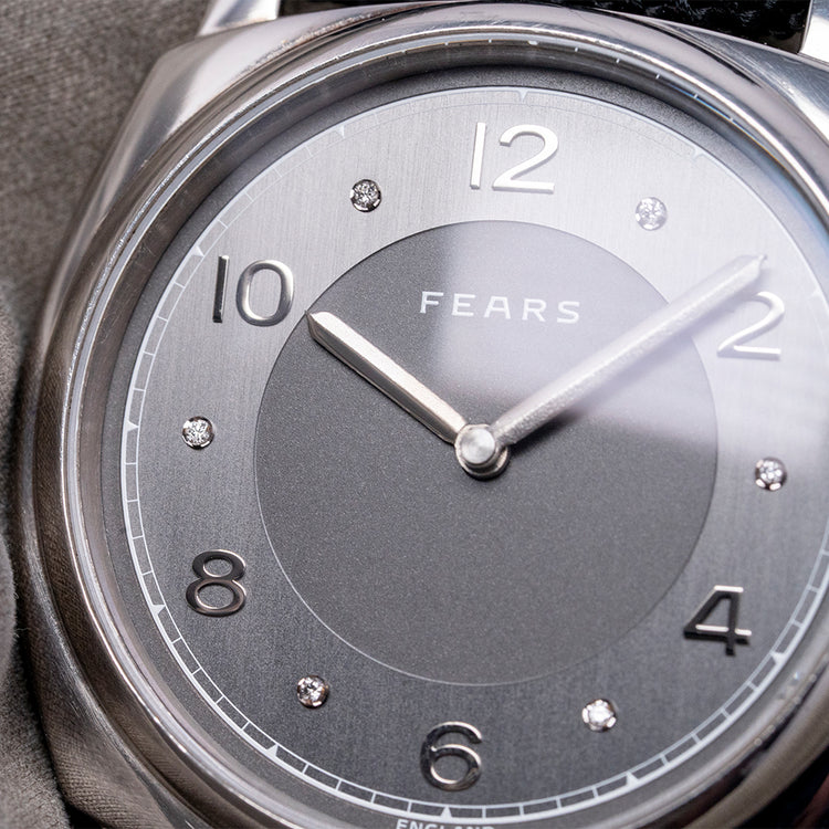 2022 Fears Brunswick Platinum Anthracite Grey Diamond 38mm