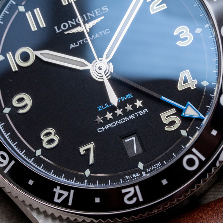 2024 Longines Spirit Zulu Time Automatic 39mm GMT L3.802.4.53.2