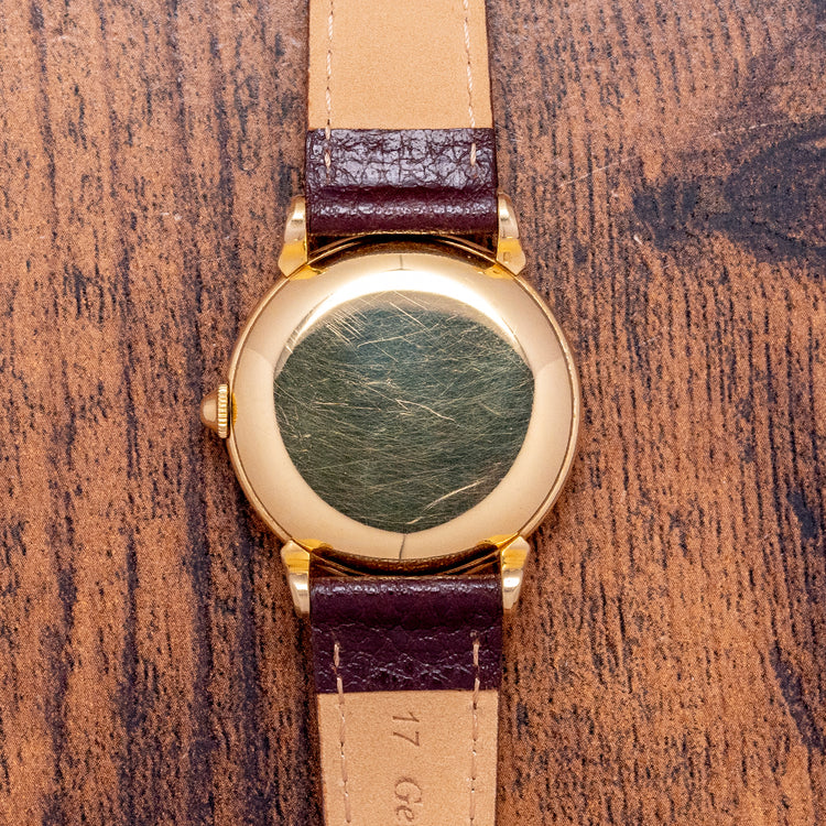 1950s Movado 18ct Gold "Calatrava" Bumper Automatic 32mm