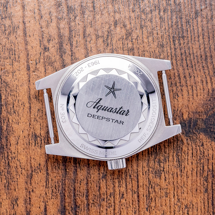 2023 Aquastar Model 60 Re-Edition 37mm Black Dial