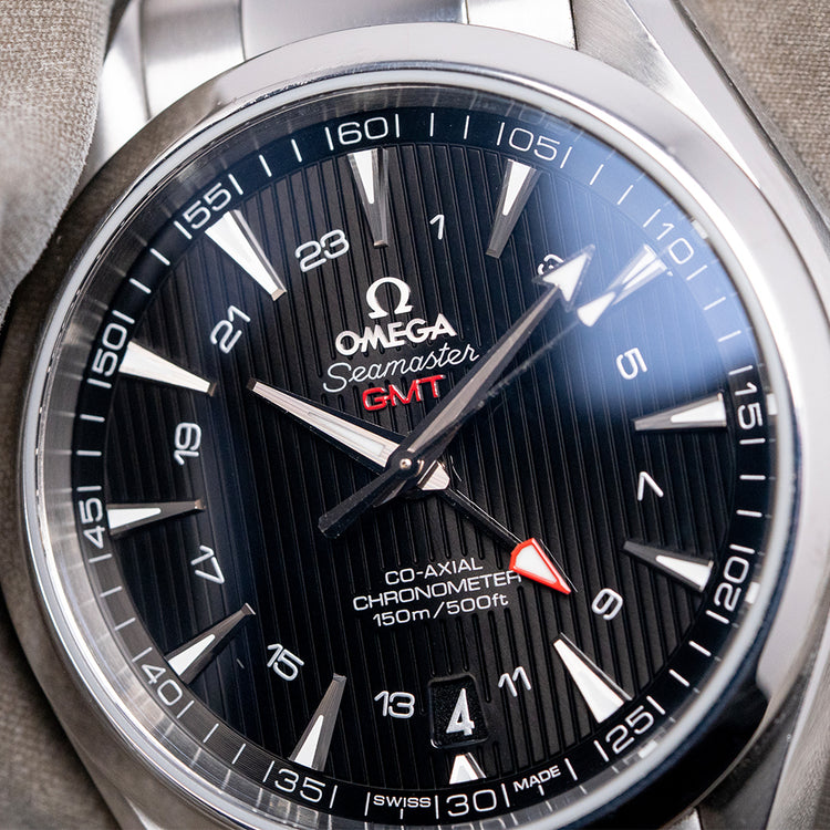 2010s Omega Seamaster Aqua Terra GMT 43mm 231.10.43.22.20.01.001