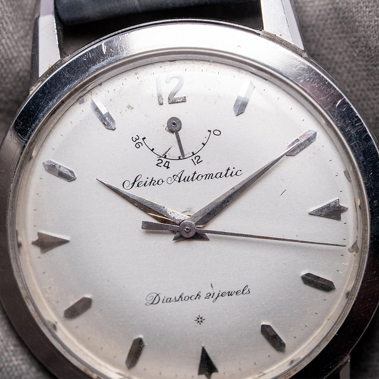 1950s Seiko 11A Indicator Automatic Steel 35.5mm 14060