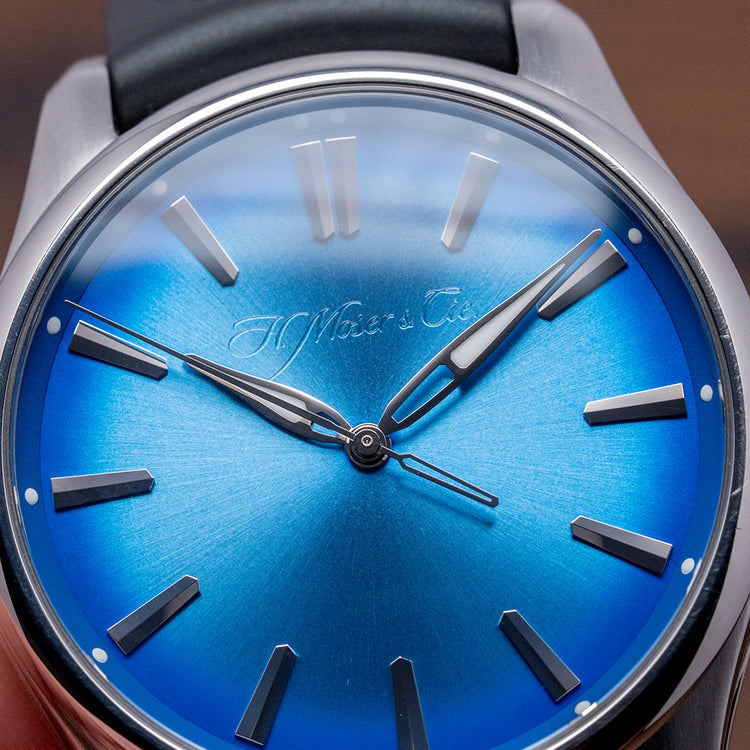 2023 H.Moser & Cie Pioneer Centre Seconds 40mm Arctic Blue