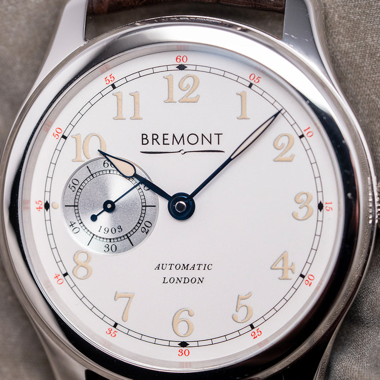2010s Bremont Wright Flyer 18ct White Gold Limited 43mm