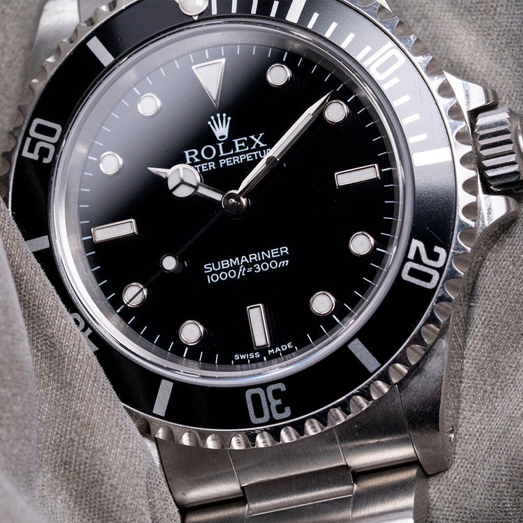 2000 Rolex Submariner No-Date "2 Liner"40mm 14060M