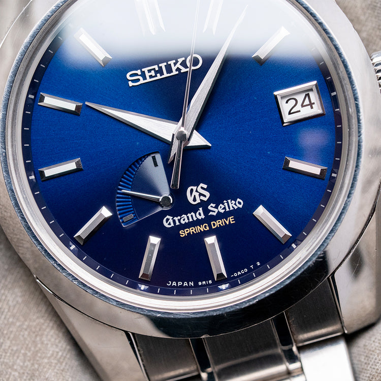 2014 Grand Seiko Spring Drive 'Self Dater' Limited Blue SBGA105