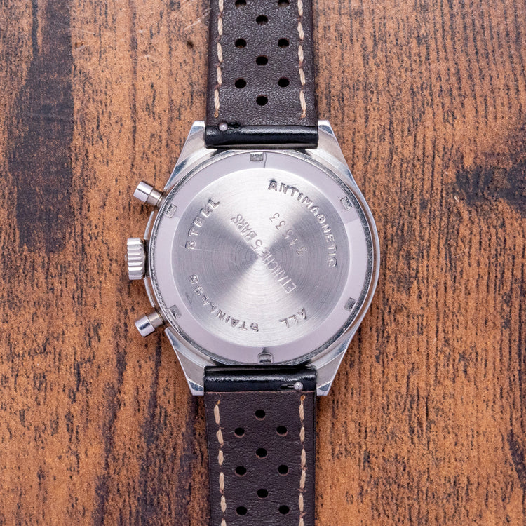 1970s Heuer Chronograph Incabloc 1611 Valjoux 7765