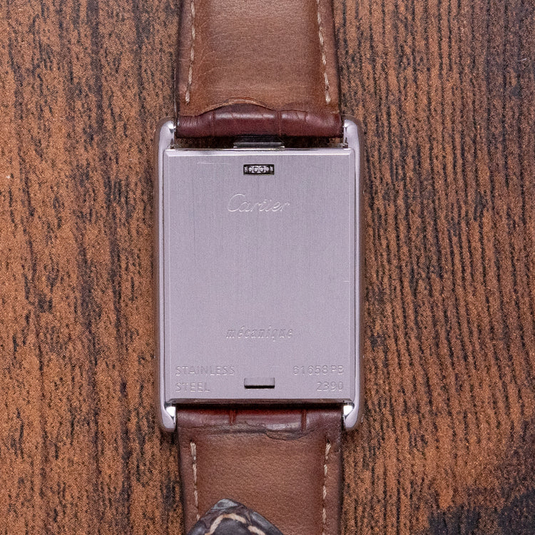2001 Cartier Tank Basculante Mechanical 2390 25.5mm