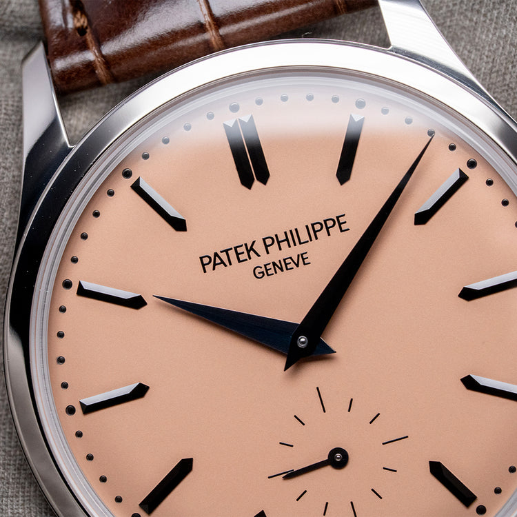 2025 Unworn Patek Philippe Calatrava Platinum 38mm 6196P-001