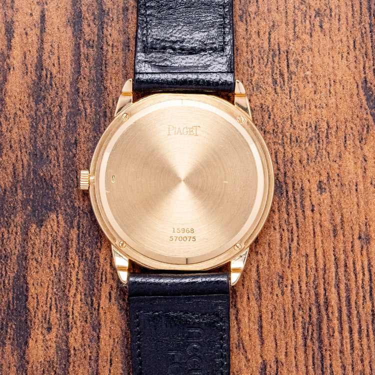 1990s Piaget Gouverneur 18ct Yellow Gold Manual 33mm