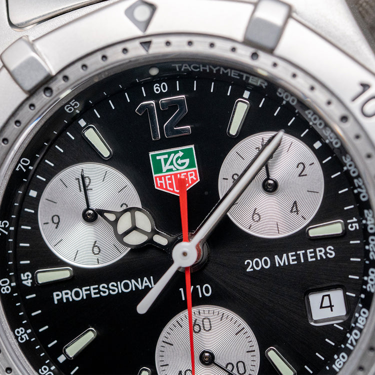 1990s TAG Heuer 2000 Chronograph 38mm CK1110