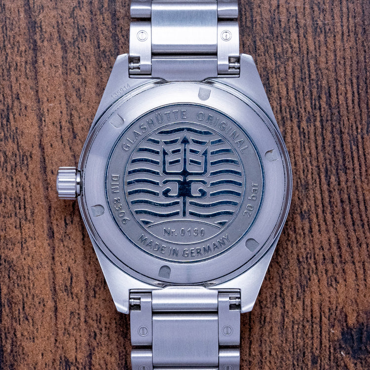 2019 Glashütte Original SeaQ Black 39.5mm 1-39-11-0680-70