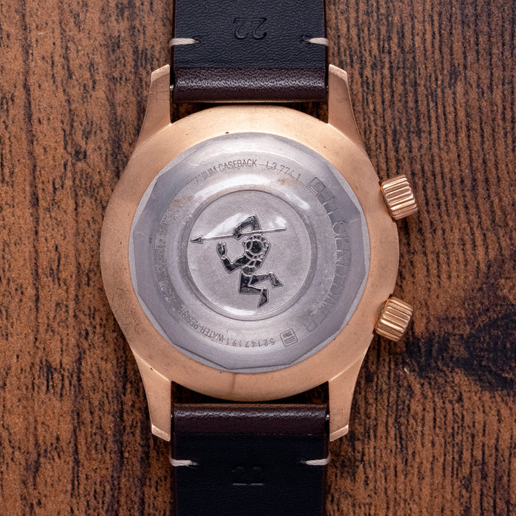 2021 Longines Legend Diver Heritage Bronze Green Dial L3.774.1.50.2