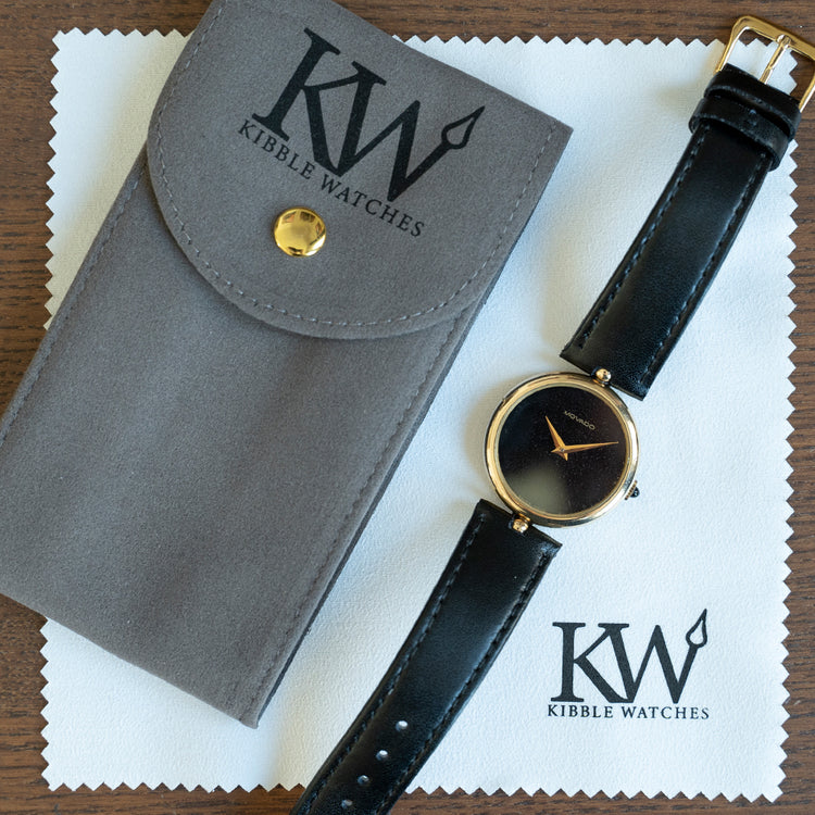 1980s Movado/Zenith Gold-Plated Manually Wound