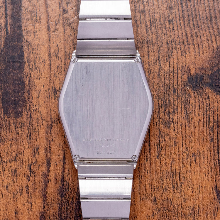 1970s Heuer Chronosplit GMT Manhattan Quartz 104.403