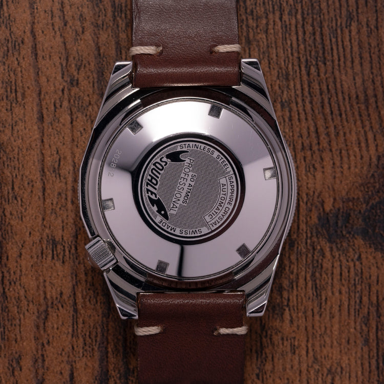 2023 Squale 1521 Onda Blue on Leather 1521ODG.PS