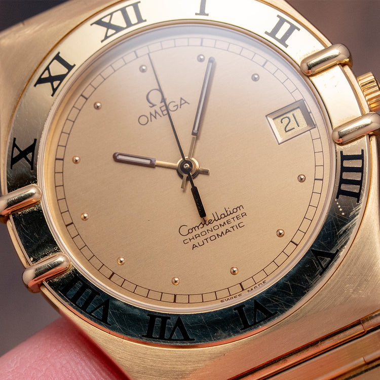 1986 Omega Constellation Automatic 18ct Gold 368.1075