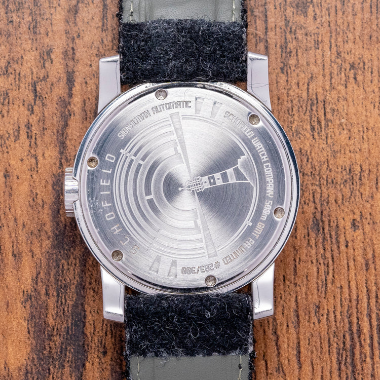 2015 Schofield Signalman GMT Polished Limited Edition