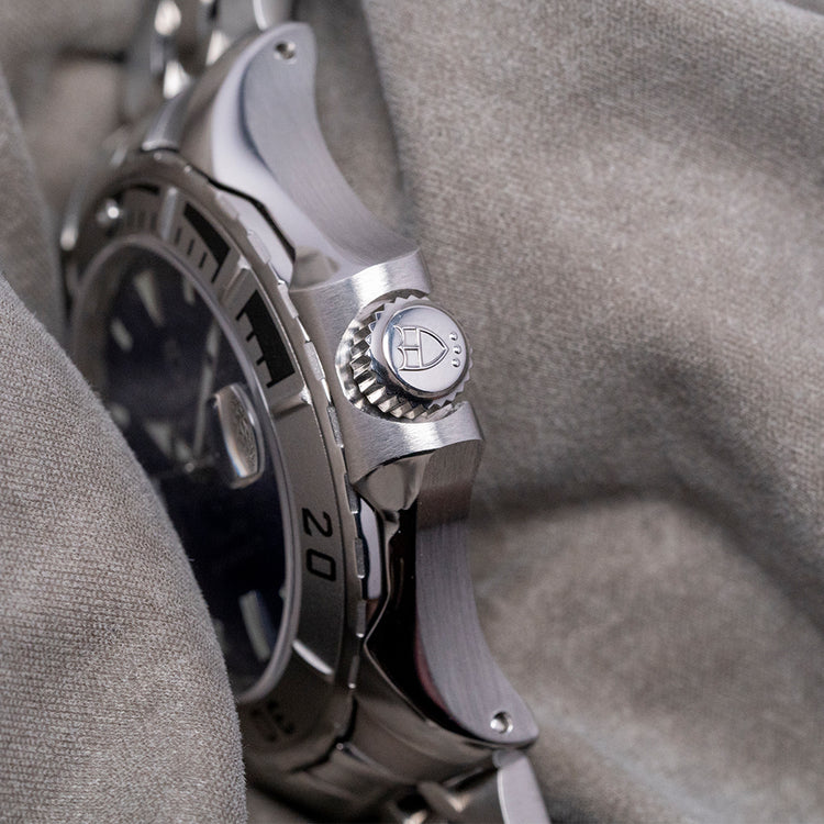 2000s Tudor Prince Date Hydronaut Blue Dial 41mm 89190P