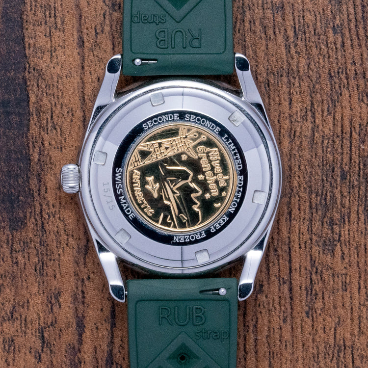 2022 Nivada Super Antarctic "Keep Frozen" Seconde Seconde Forest Green