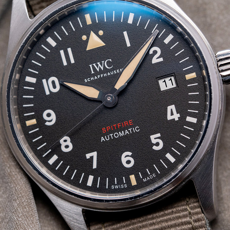 2019 IWC Pilot Automatic Spitfire Black Dial 39mm IW326803