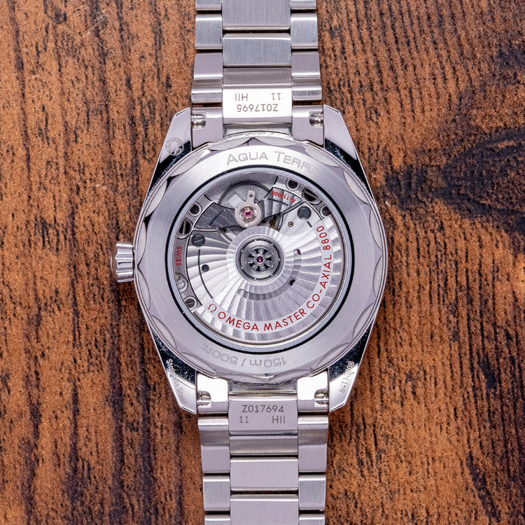 2023 Omega Aqua Terra Shades 38mm Bay Green 220.10.38.20.10.002