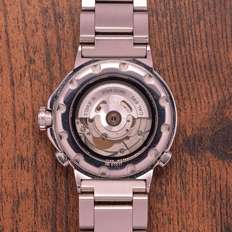 2010s Oris Classic Worldtimer GMT Small Seconds 7494