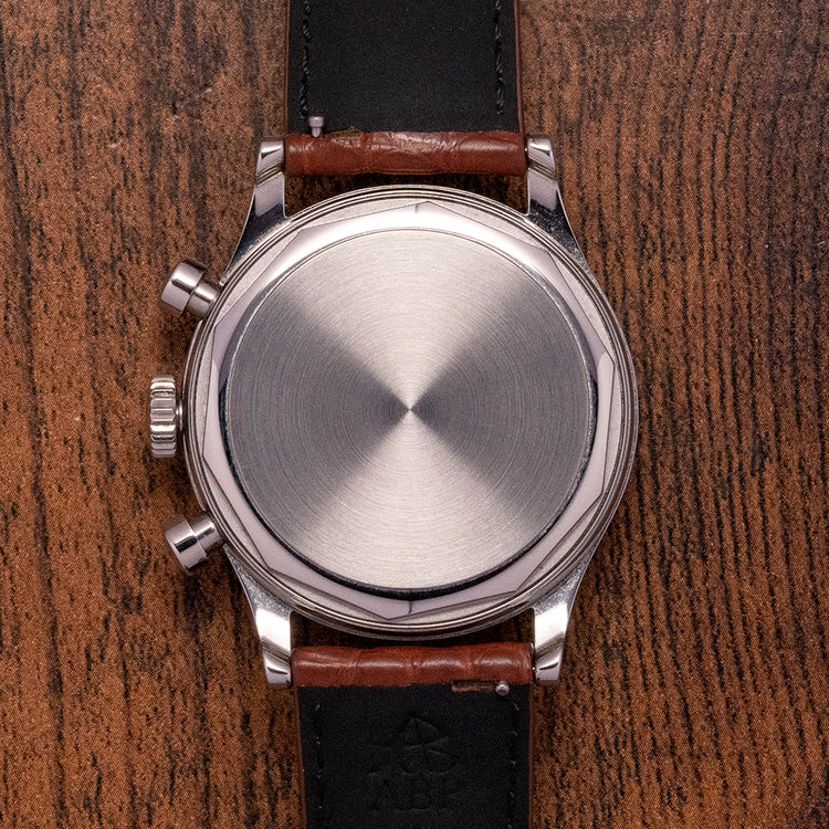 2022 Time This Salmon Dial Meca-Quartz Chrono 38mm