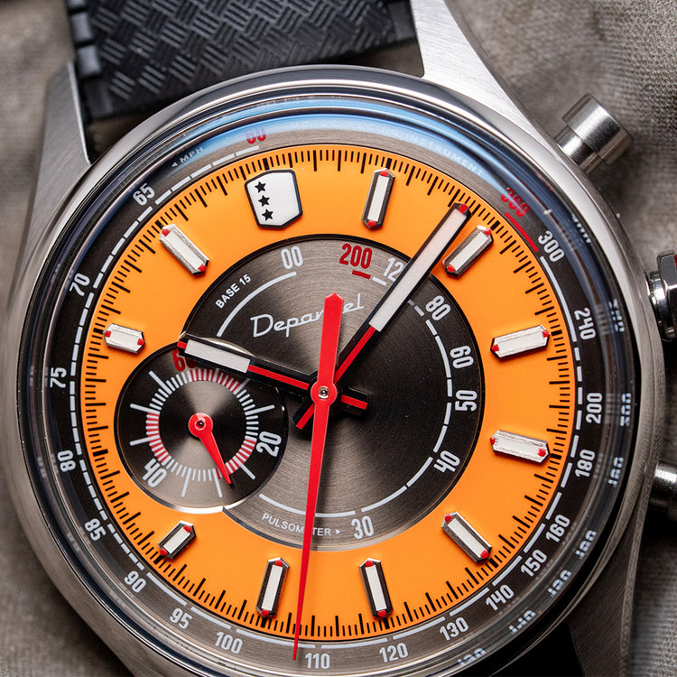 2026 Depancel Allure Mono Eye Chronograph Orange Dial 39mm